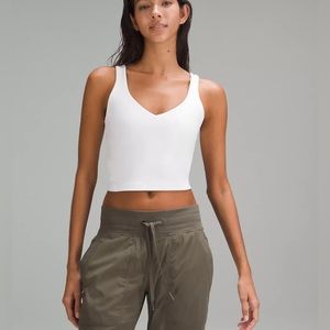Lululemon Align Tank Top in White, Size 8